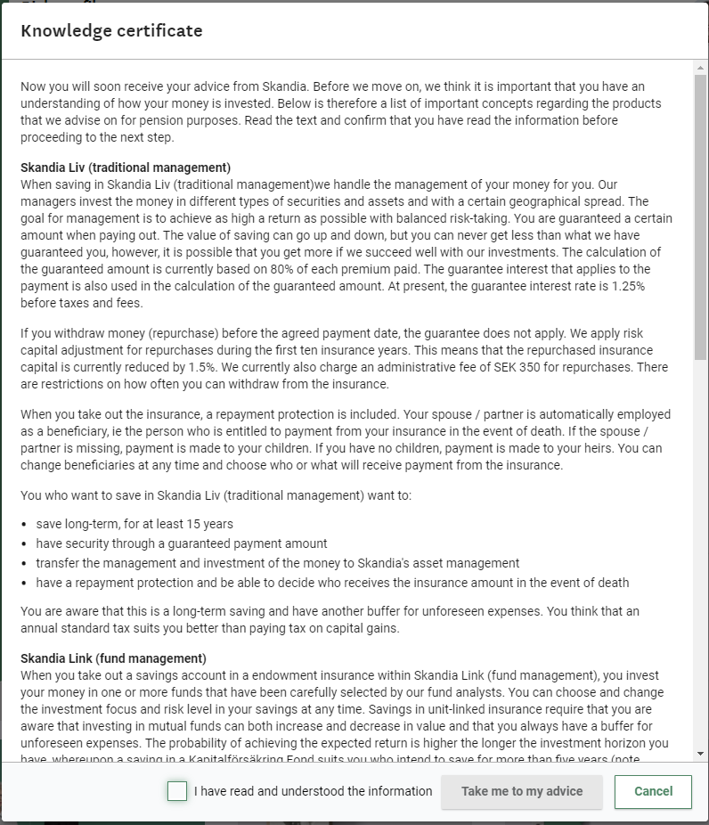 Knowledge Certification